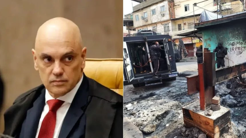 Moraes assume relatoria de ADPF que proíbe operações policiais nas Favelas