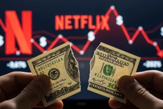 Prejuízos: Netflix perde US$ 33 bilhões em valor de mercado