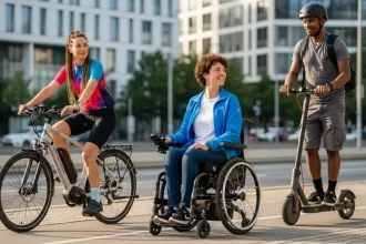 Confira as novas regras para ciclomotores, patinetes, cadeiras de roda e bikes elétricas