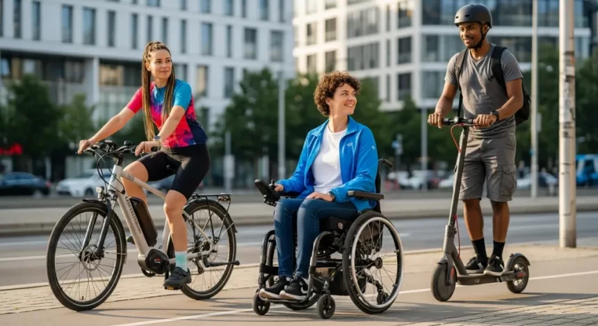 Confira as novas regras para ciclomotores, patinetes, cadeiras de roda e bikes elétricas
