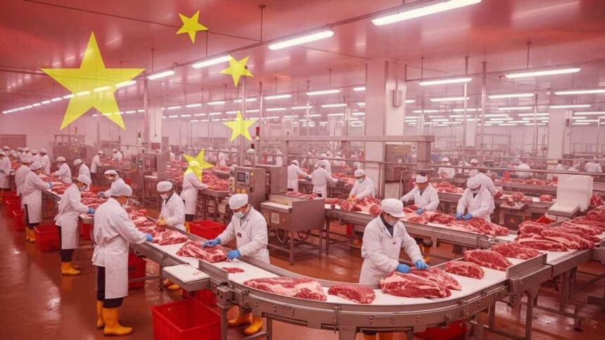 China impõe tarifa adicional de 55% sobre importações de carne bovina