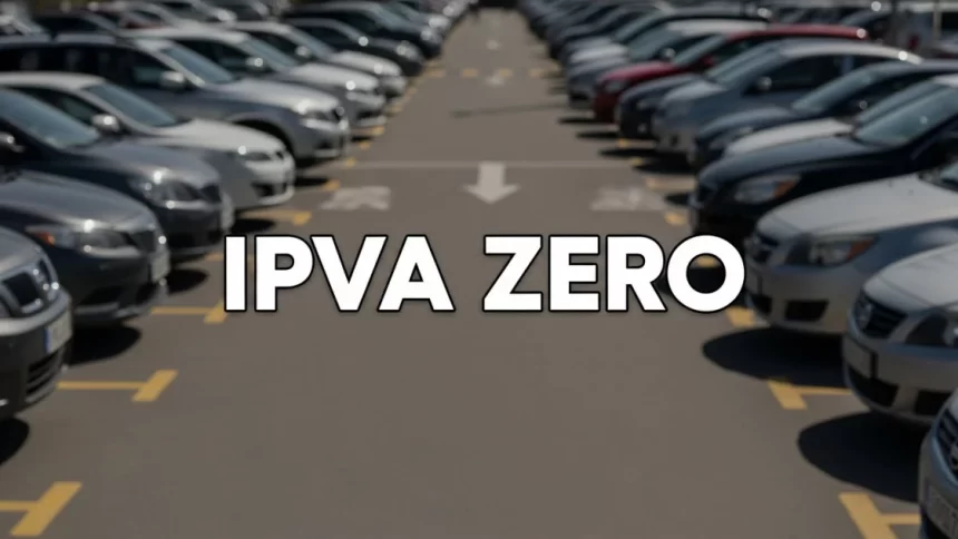 Confira a lista de carros que terão cobrança de IPVA zero em 2026
