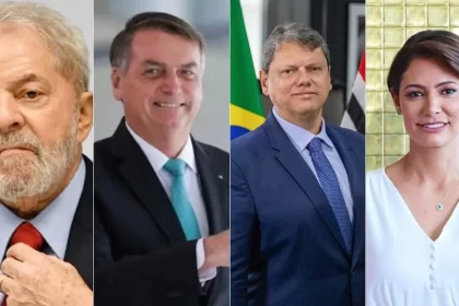 Lula empata com Bolsonaro, Tarcísio e Michelle em 2º turno, diz Atlas