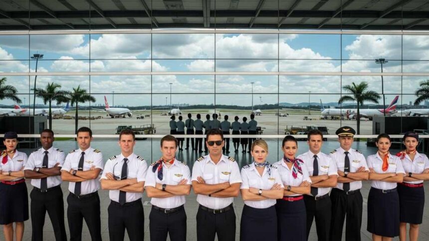 Pilotos e Comissários decidem entrar em greve a partir de janeiro