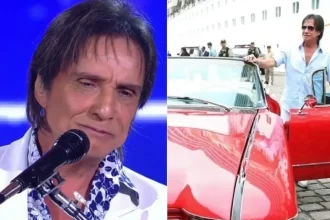 Roberto Carlos bate cadillac durante gravação de especial de fim de ano