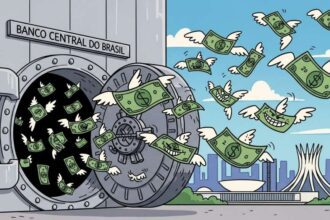 Brasil registrou em 2025, a segunda maior saída de dólares da sua história