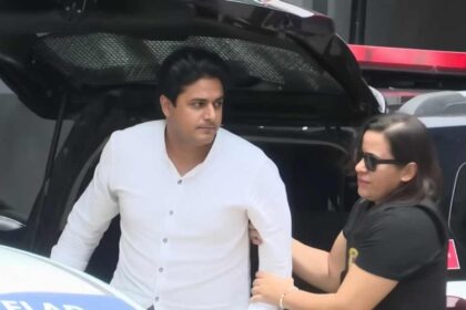 Cantor João Lima segue para presídio após agredir esposa