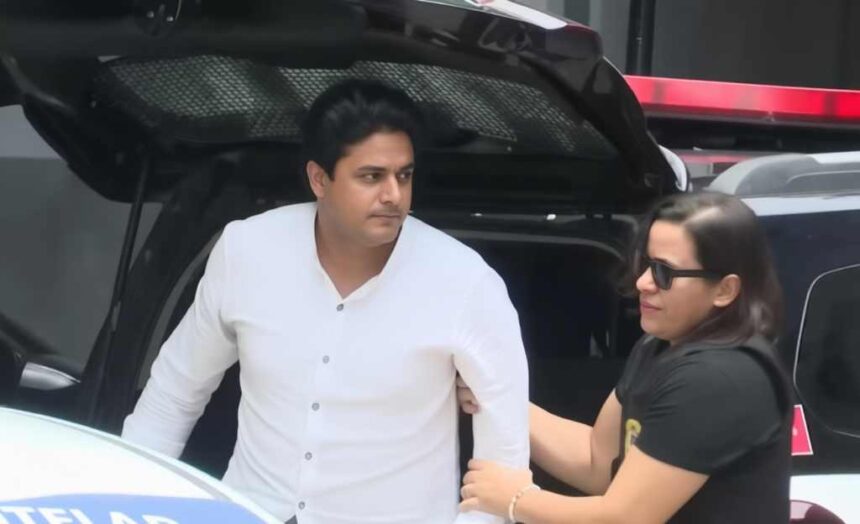 Cantor João Lima segue para presídio após agredir esposa