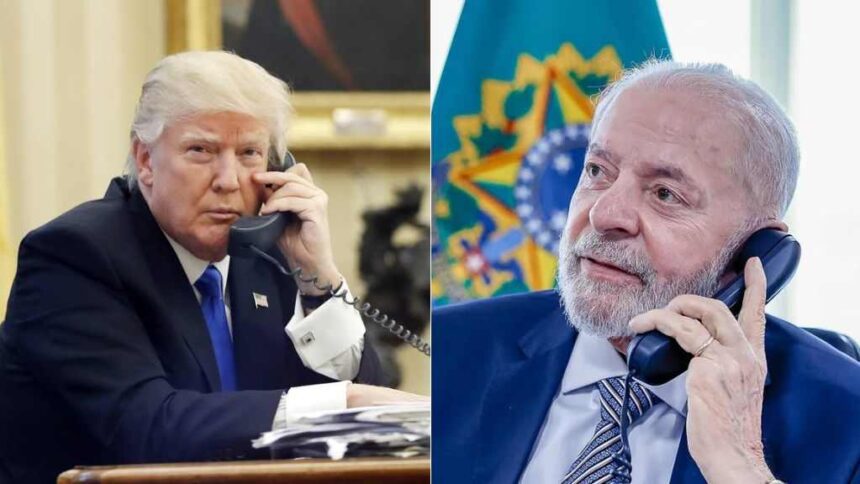 Lula e Trump conversam sobre agenda internacional em telefonema de 50 minutos