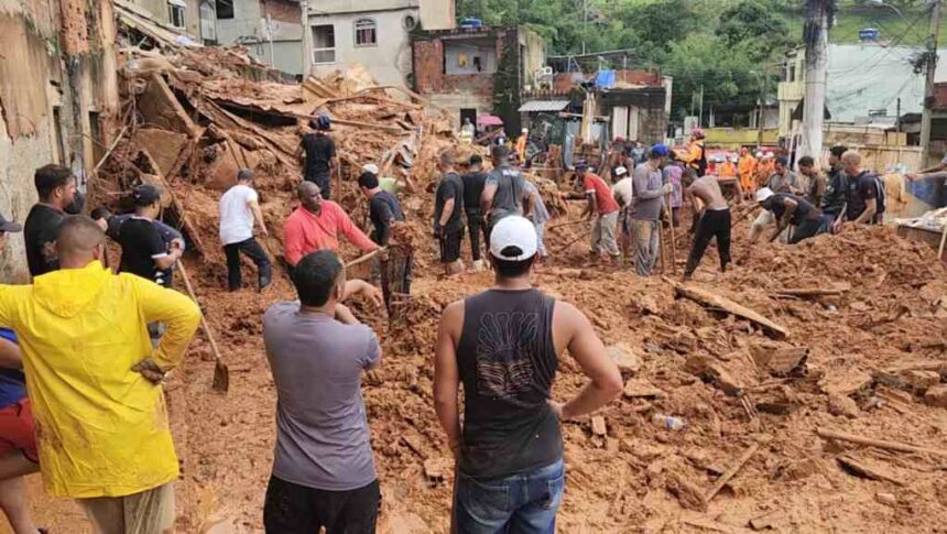 Chega a 25 o número de mortos após tempestades em Minas Gerais