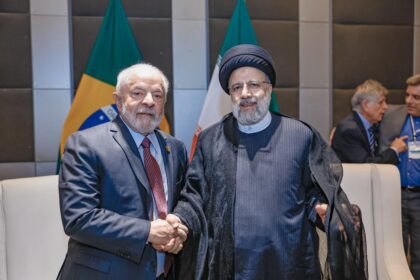 Presidente Lula e presidente do Irã Ebrahim Raisi