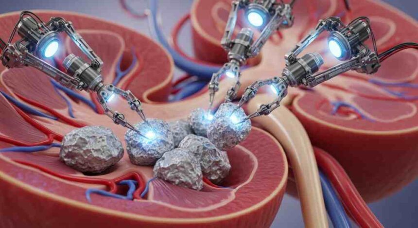 Cientistas criam minirrobôs que dissolve pedras nos rins sem cirurgia