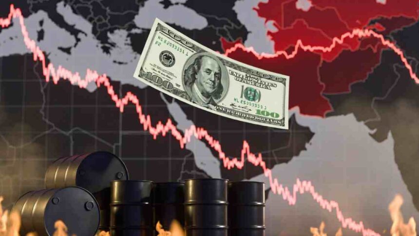 Dólar sobe, bolsa cai e petróleo dispara com tensão no Oriente Médio