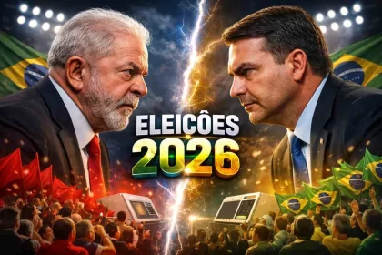 Eleicoes 2026 - Disputa entre Lula e Flavio Bolsonaro