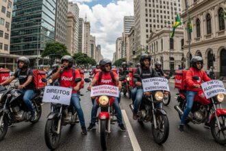 Entregadores e empresas criticam projeto do governo para regular apps