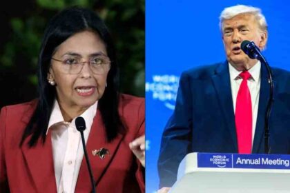 Trump declara apoio ao novo governo venezuelano liderado pela vice de Maduro