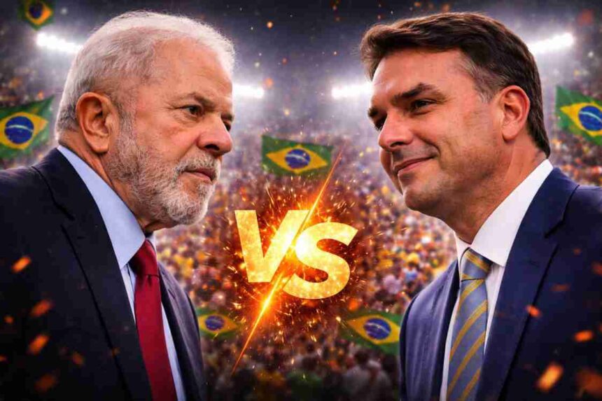 Eleições 2026: Flávio Bolsonaro lidera no 1º e 2º turnos, aponta Veritá