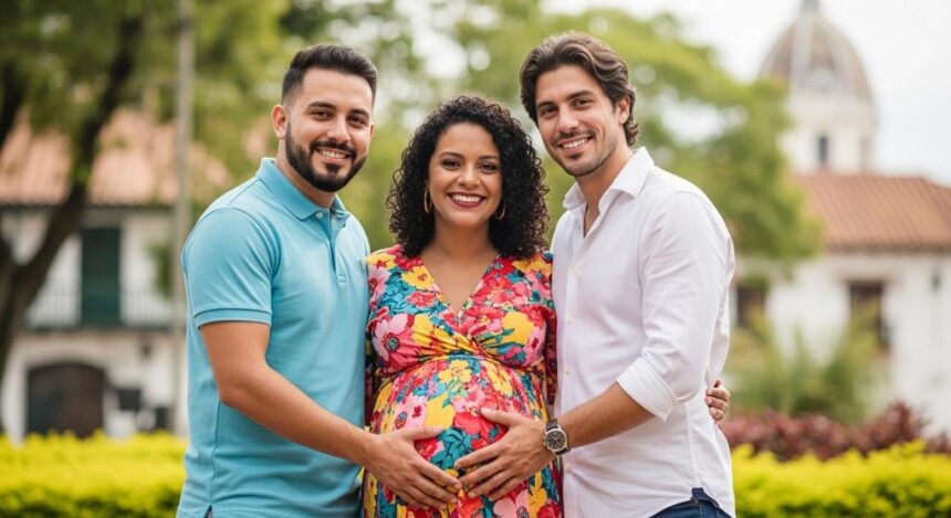 Mulher na Colômbia fica grávida de dois homens ao mesmo tempo