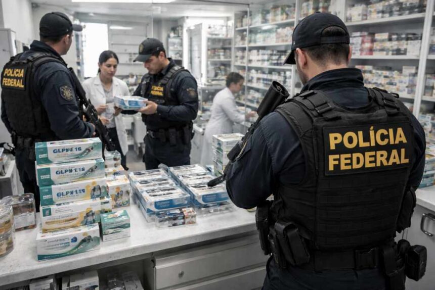 PF faz operação em todo o Brasil contra comércio ilegal de canetas emagrecedoras