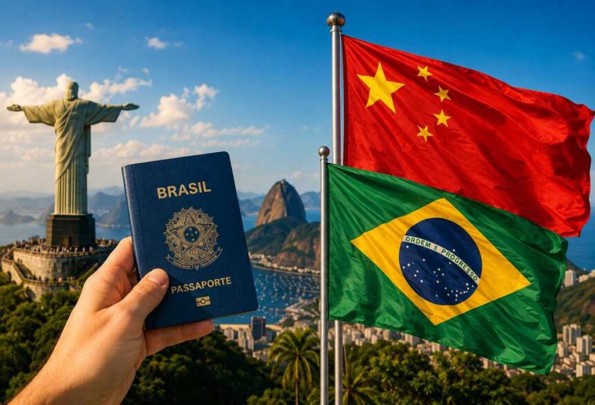 Agora, chineses podem entrar no Brasil sem a necessidade de visto