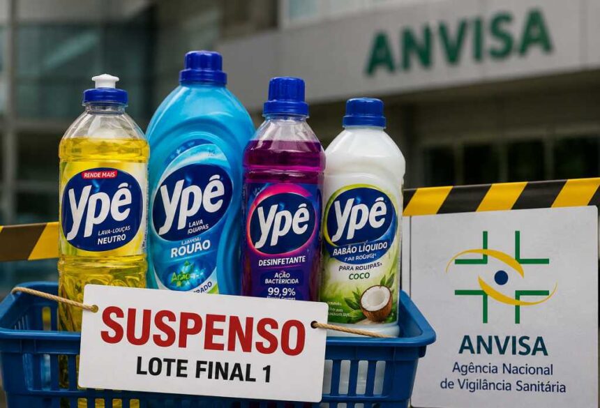Após inspeções, Anvisa mantém suspensão de lotes de produtos da Ypê