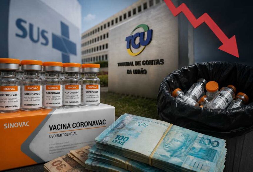 Atraso na compra de Coronavac, causa prejuízo de R$ 260 mi, diz TCU