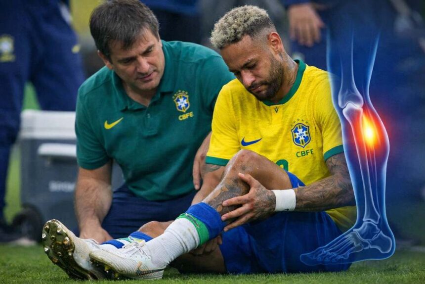 CBF confirma lesão e Neymar deve desfalcar o Brasil contra o Marrocos