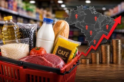 Cesta básica sobe pelo segundo mês seguido em todas as capitais