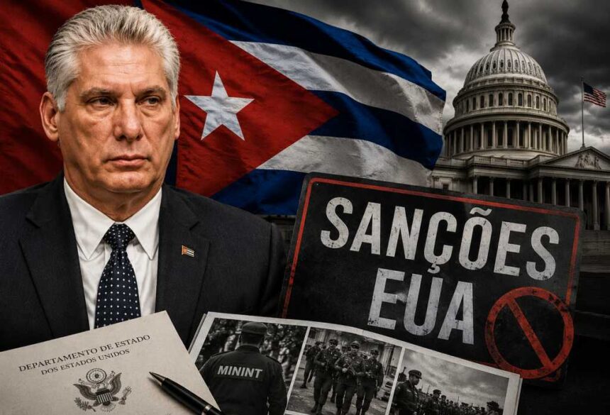 EUA acabam de sancionar autoridades e órgãos públicos de Cuba