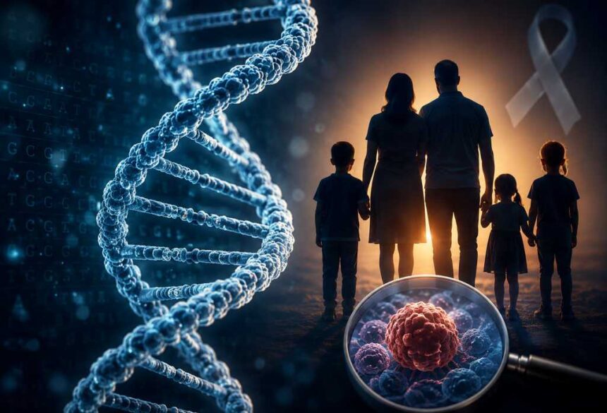 Estudo mostra que o câncer pode estar no DNA da própria família