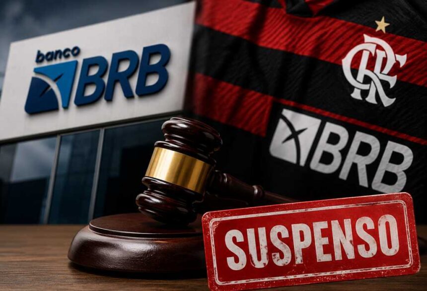 Justiça determina suspensão de pagamentos do BRB ao Flamengo