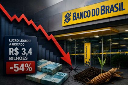 Lucro do Banco do Brasil registra queda de 54% no primeiro trimestre