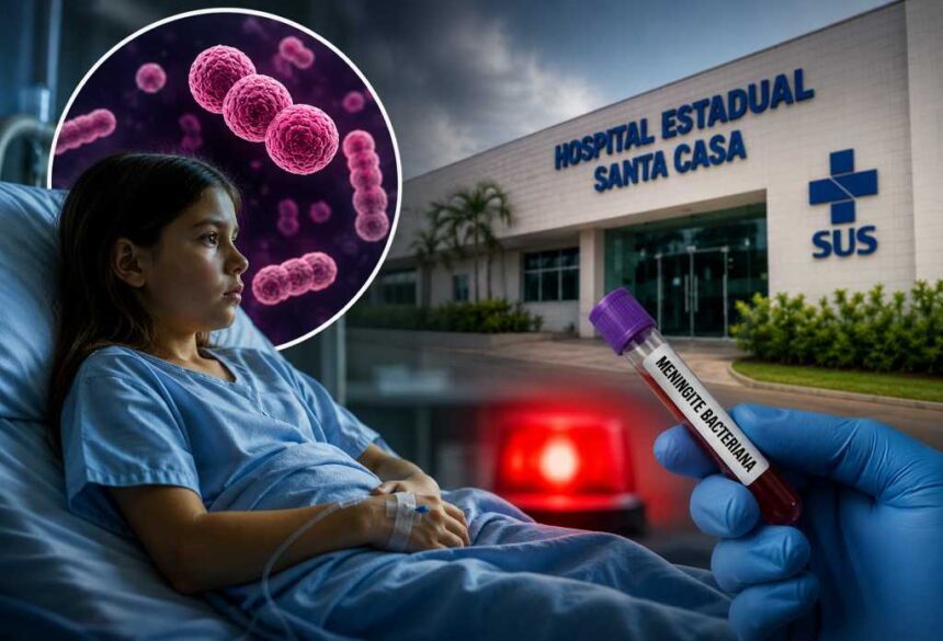 Menina de 11 anos é internada com meningite em Várzea Grande (MT)
