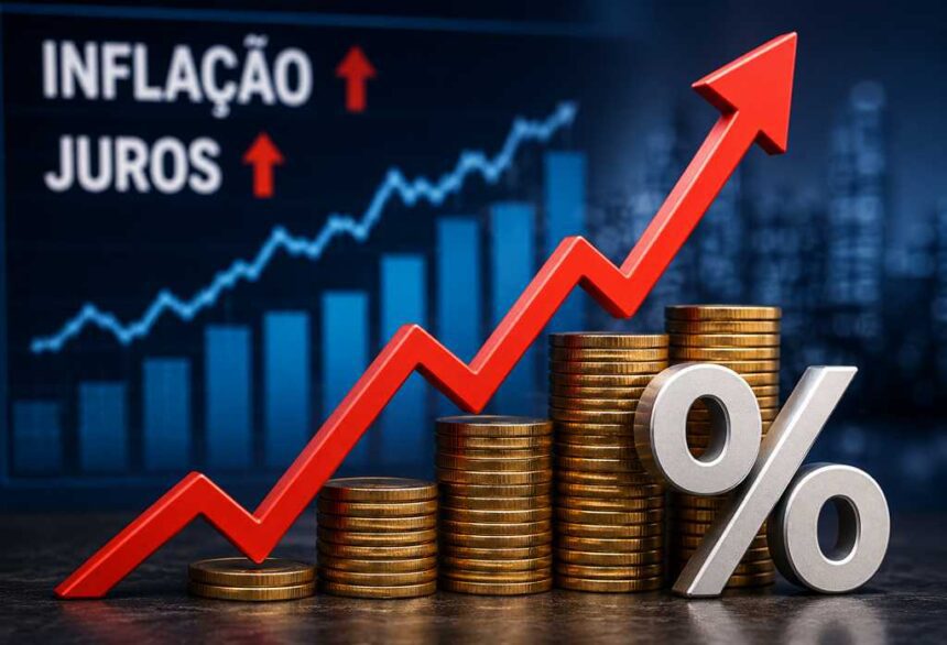Mercado Financeiro prevê alta na inflação e juros maiores em 2026