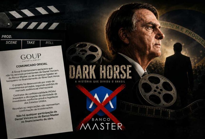 Produtora nega dinheiro de Master no filme sobre Bolsonaro