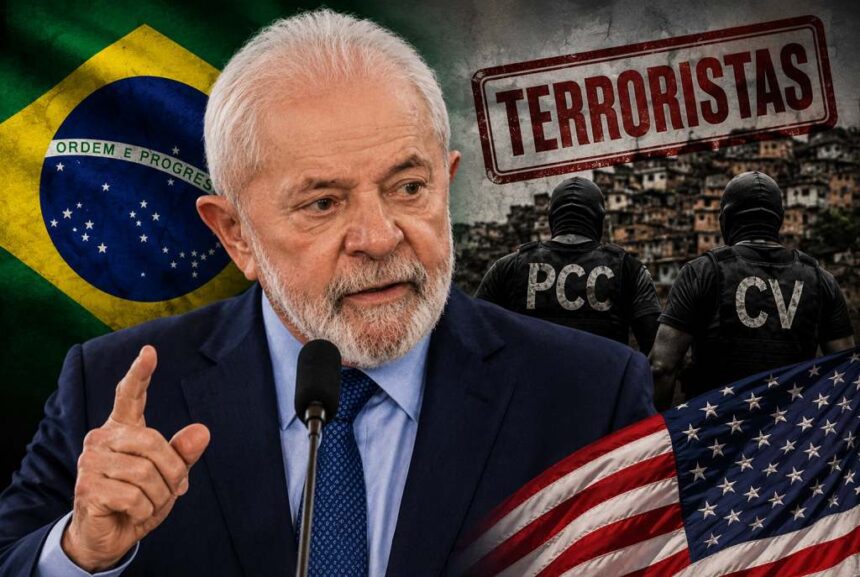 “Retrocesso”: Governo Lula critica EUA de classificar PCC e CV como terroristas