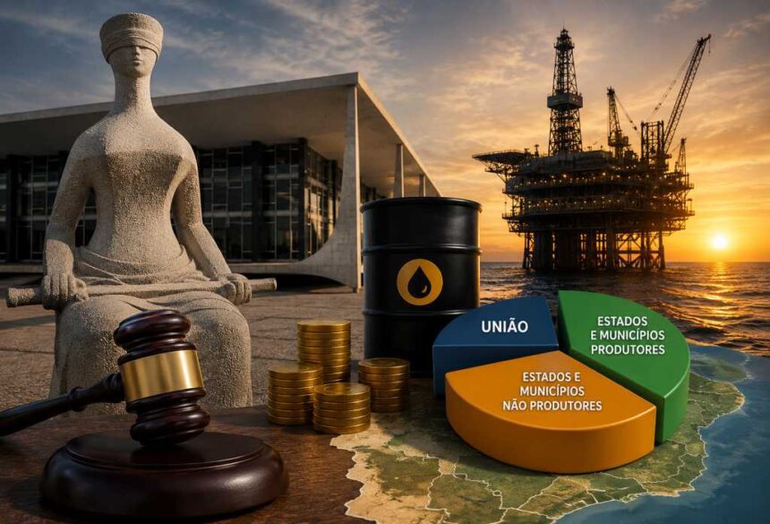STF retoma julgamento sobre divisão dos royalties do petróleo
