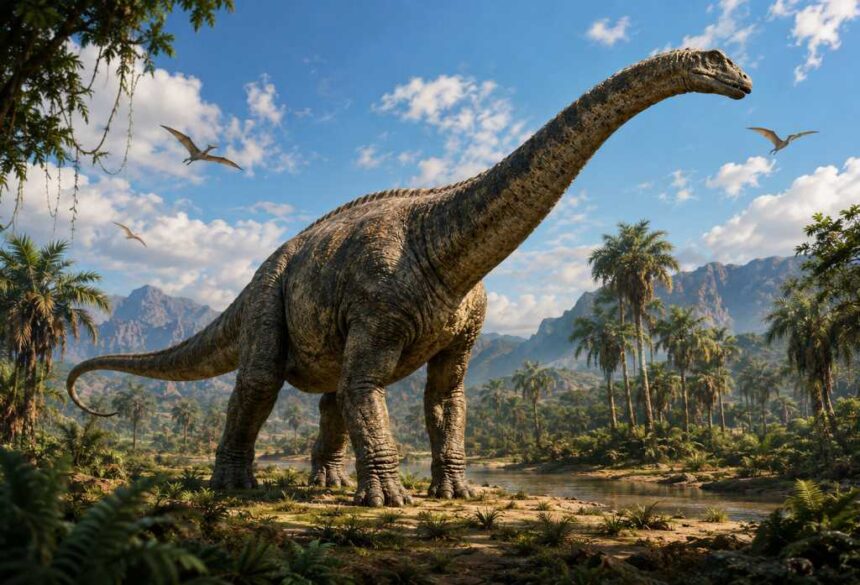 Nova espécie de dinossauro gigante é descoberta na Tailândia