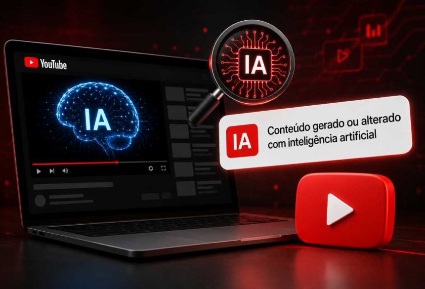 YouTube agora identifica automaticamente vídeos gerados por IA