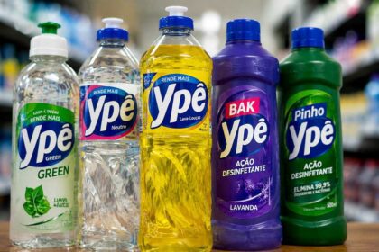 Anvisa libera detergentes e desinfetantes produzidos pela Ypê