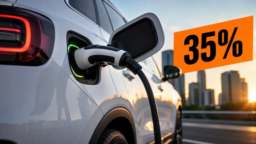 Carros elétricos e híbridos terão imposto de 35% a partir de julho