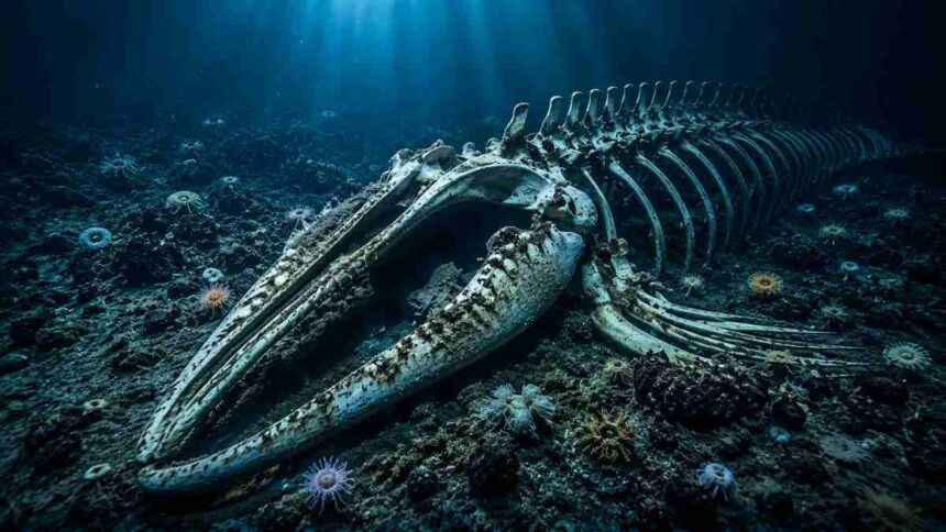 Cientistas descobrem cemitério de baleias com 10 milhões de carcaças