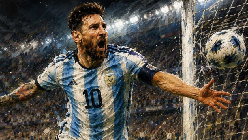 Com 18 gols, Messi se torna maior artilheiro da história das Copas