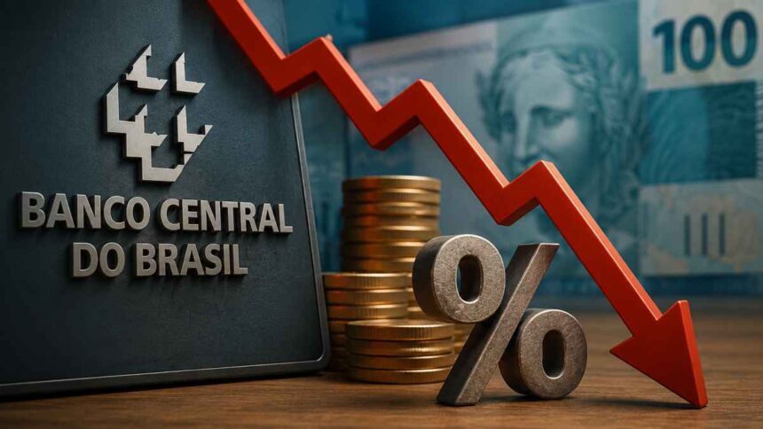Copom reduz Taxa Selic para 14,25% ao ano com riscos da inflação