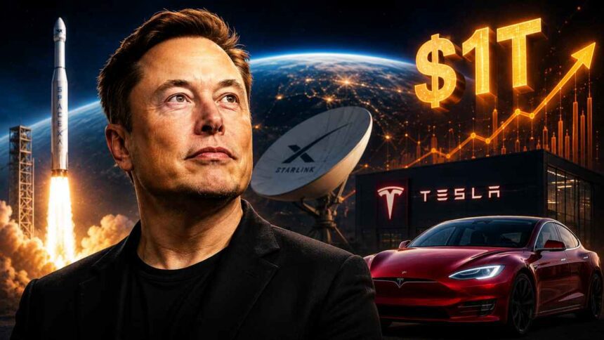 Elon Musk prestes a se tornar o primeiro trilionário da era moderna