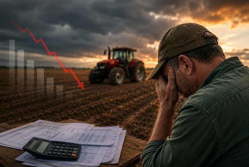 Inadimplência rural cresce em 2025 e atinge 8,2% dos produtores