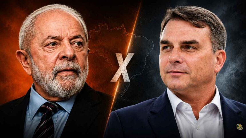 Lula 49% e Flávio 43% em 2º turno, aponta pesquisa BTG Nexus
