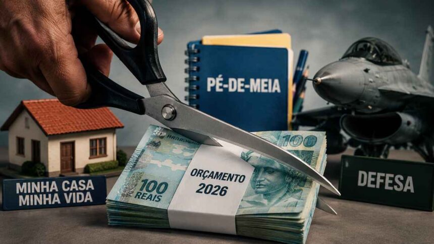Lula corta orçamento da Defesa, Pé-de-Meia e Minha Casa Minha Vida