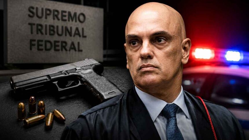 Moraes dá 24 horas para defesa de Bolsonaro explicar arma apreendida em blitz