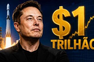 O empresário Elon Musk se torna o primeiro trilionário da humanidade